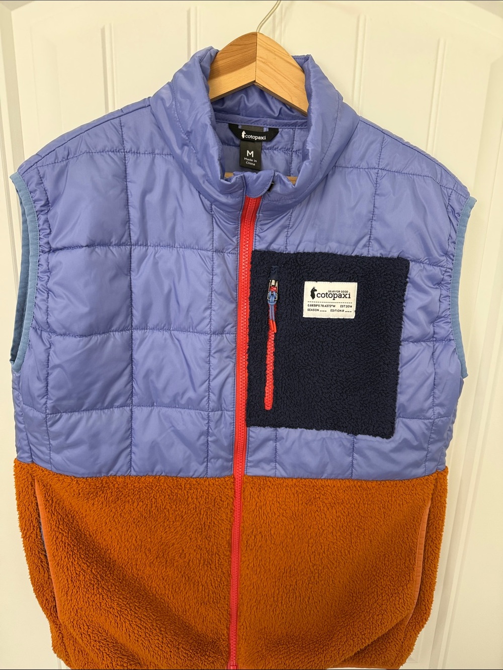 Cotopaxi Women's Trico Hybrid Vest in Lupine/Mezcal Size M - Picture 4 of 10